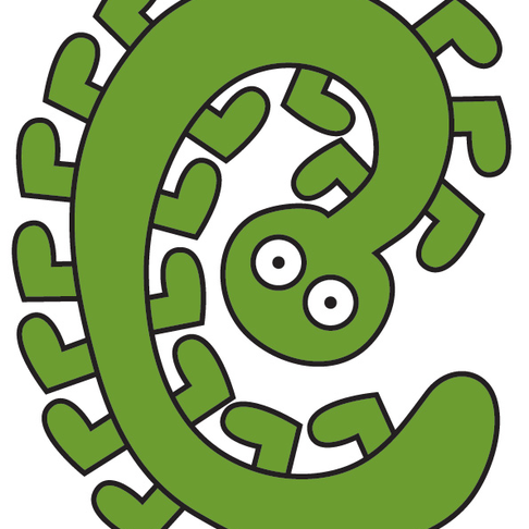 Vektoriserad gurkmask Vektoriserad gurkmask